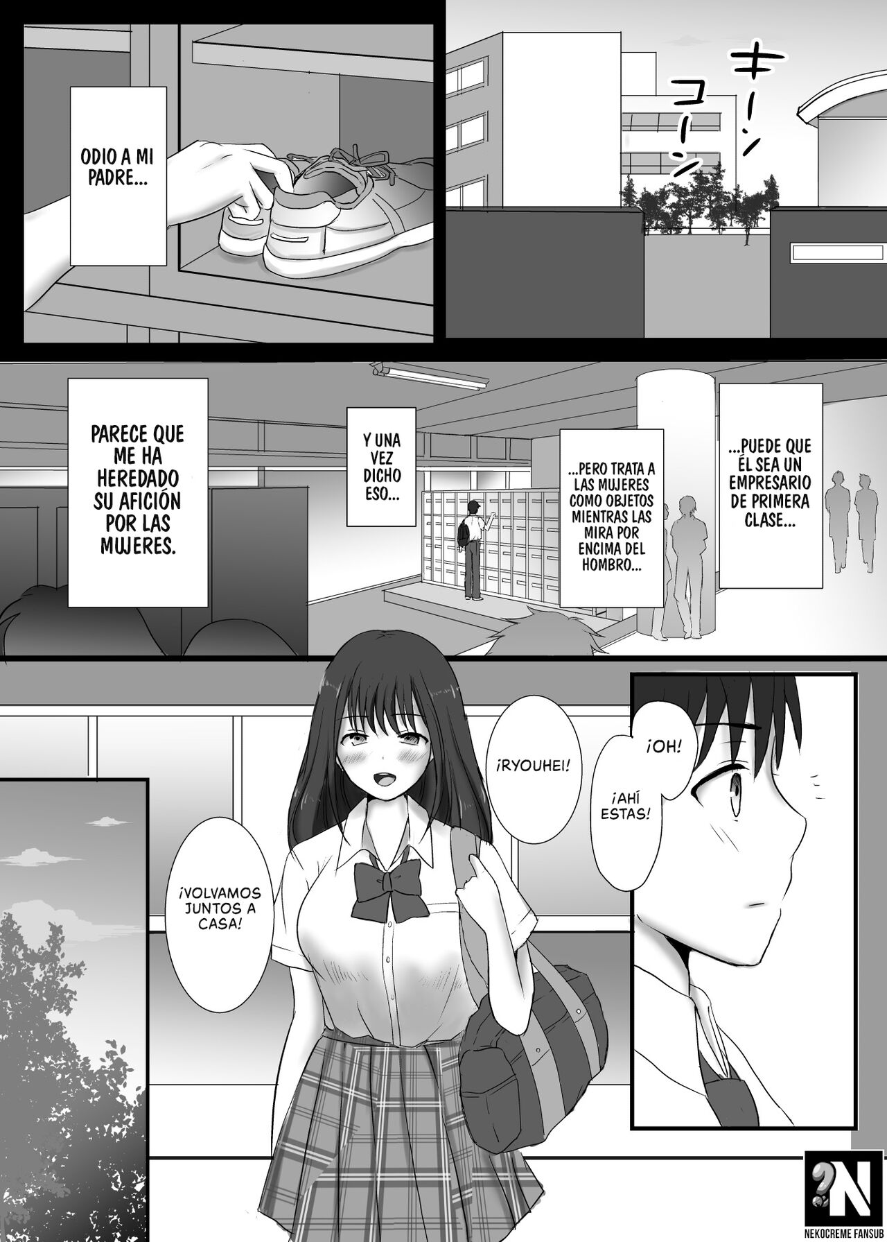 Boku to Sanshimai +1 | Yo + Mi Hermana al Triple + 1 page 11 full