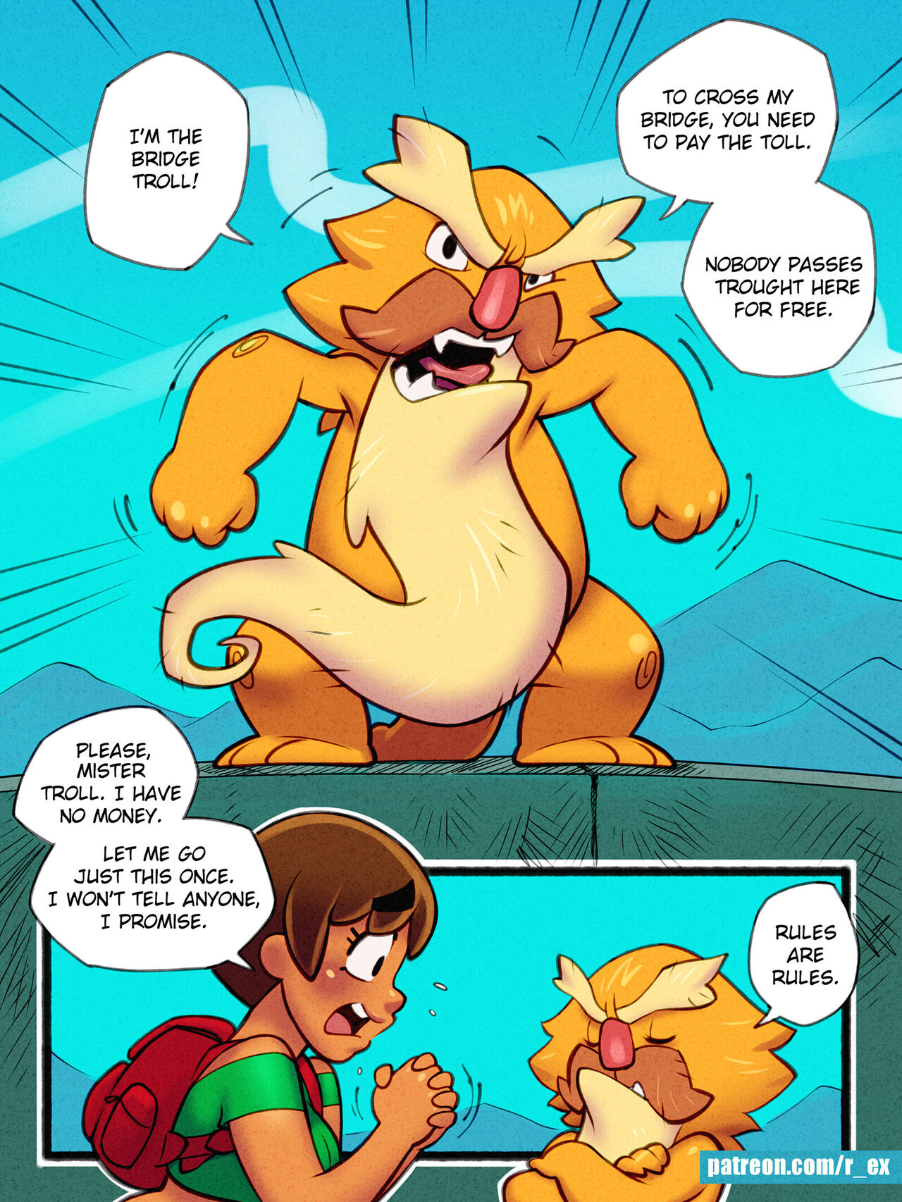 Lora and the Troll Bridge page 4 full