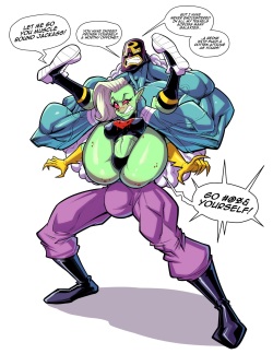 Rasslor Vs. Dominator / Blackfire