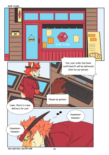 [APin59] Dice Pizza [English] cover