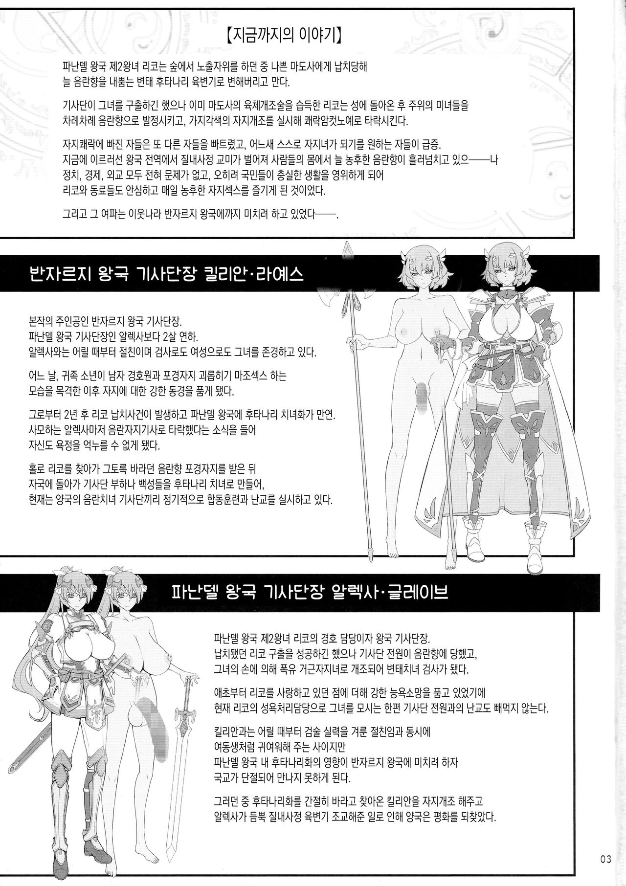 Bikou Oujo 3 Inshuu Amayakashi Choukyou Kishidan page 3 full