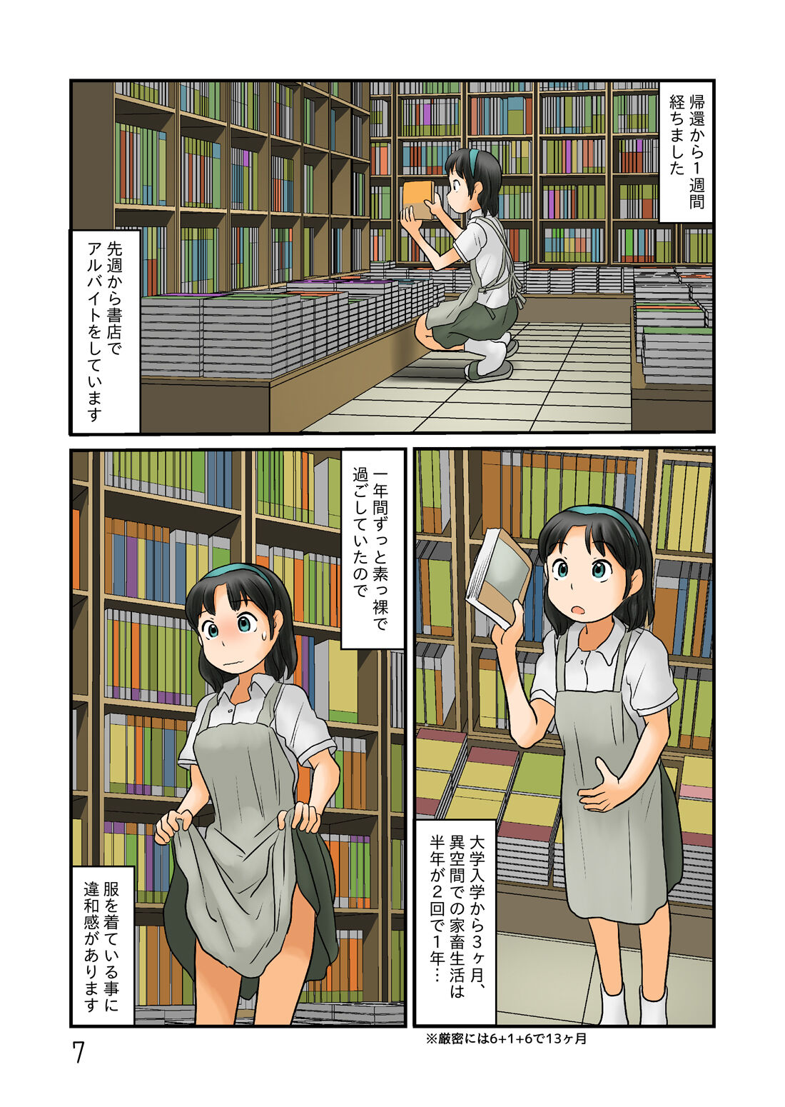 Roshutsu Kuukan ni Hairenai node Kocchi de Nugu page 8 full