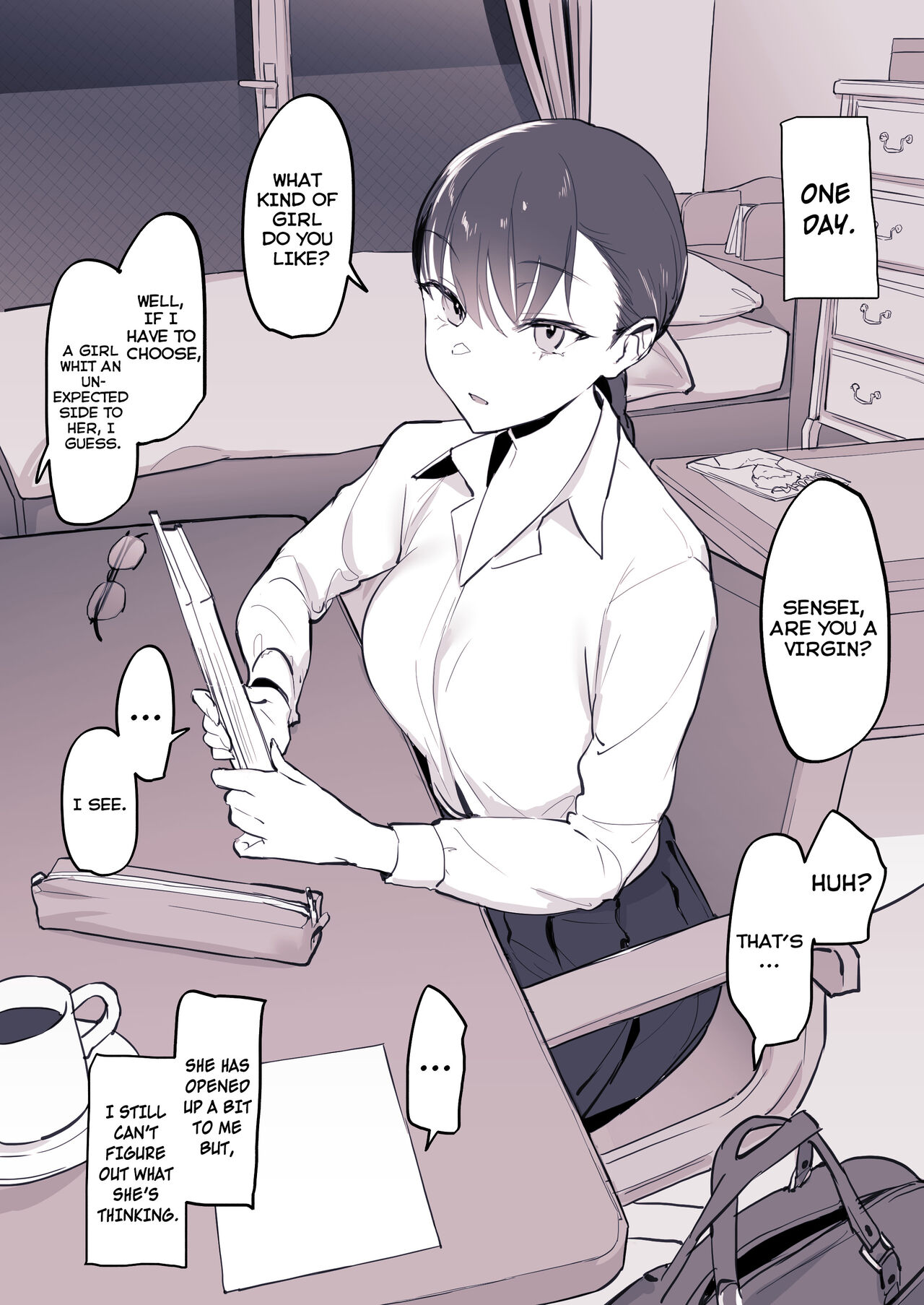 Cool na Oshiego - My Cool Student page 2 full