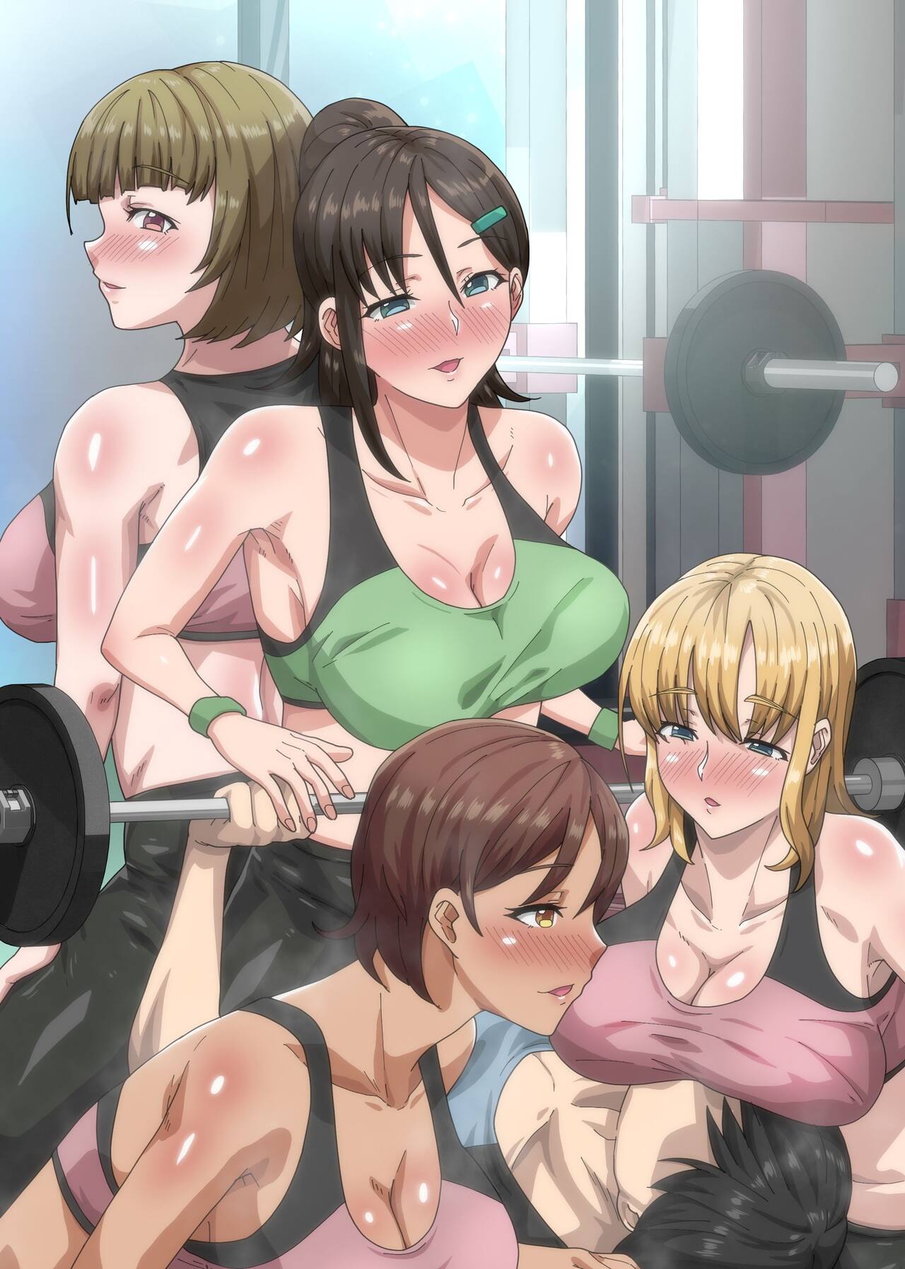 Bijin Trainer to Shasei Lesson! Ero Body ni Namadashisuru Dake no Koshiburi PakoPako Moutokkun page 2 full