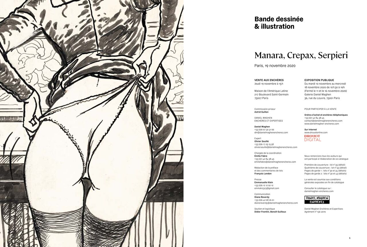 Manara Crepax Serpieri - Bande dessinée & illustration page 3 full