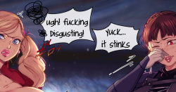 Anne & Makoto Clue Hunting