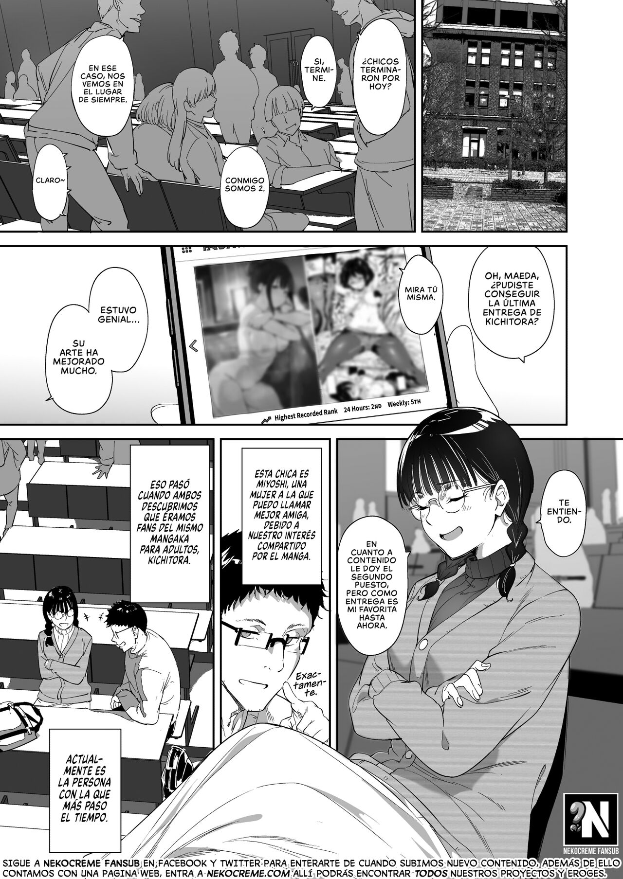Otaku Tomodachi to no Sex wa Saikou ni Kimochi Ii | El Sexo con mi Amiga Otaku es Alucinante page 3 full