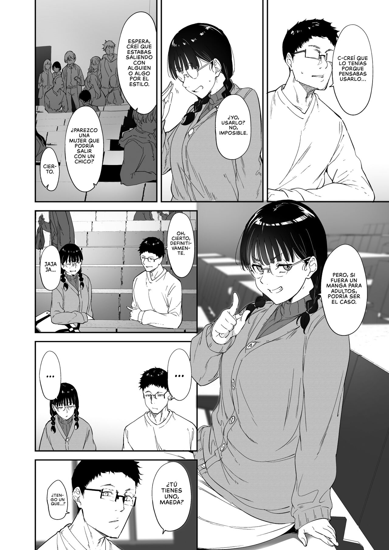 Otaku Tomodachi to no Sex wa Saikou ni Kimochi Ii | El Sexo con mi Amiga Otaku es Alucinante page 8 full