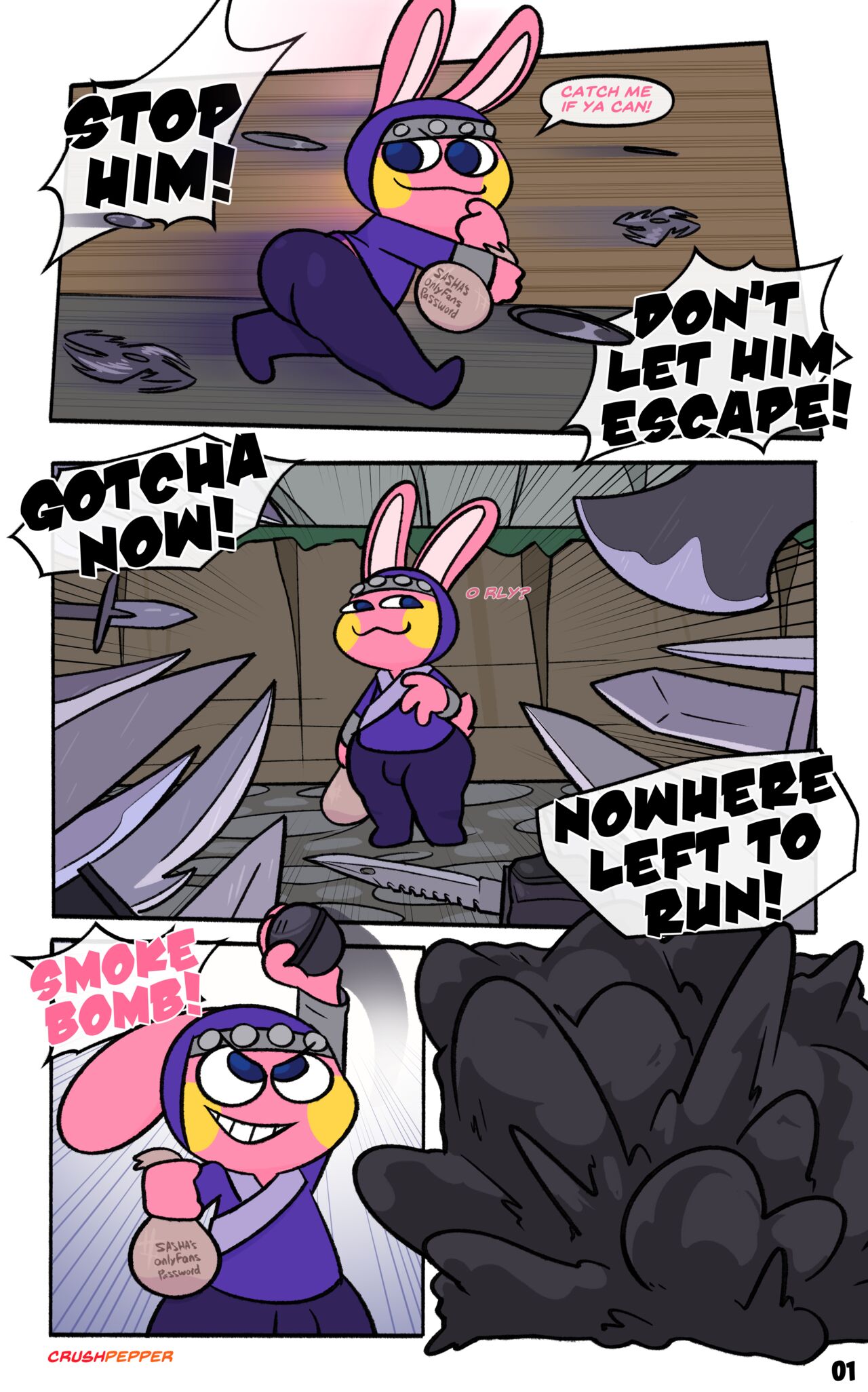 Snake's Heist page 1 full