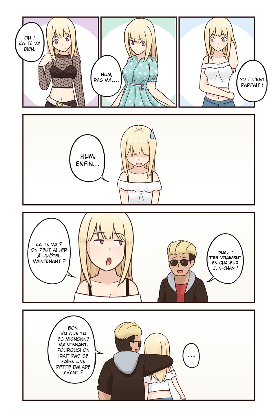 Je suis devenue une fille mais personne me baise ! #2 page 4 full