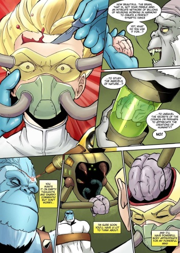 [SugoiHero] Power Girl body swap (Super Man) [Ongoing] cover