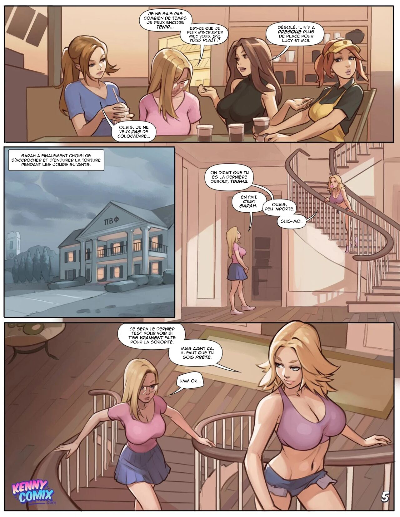 Naughty Sorority: The New Pledge page 6 full