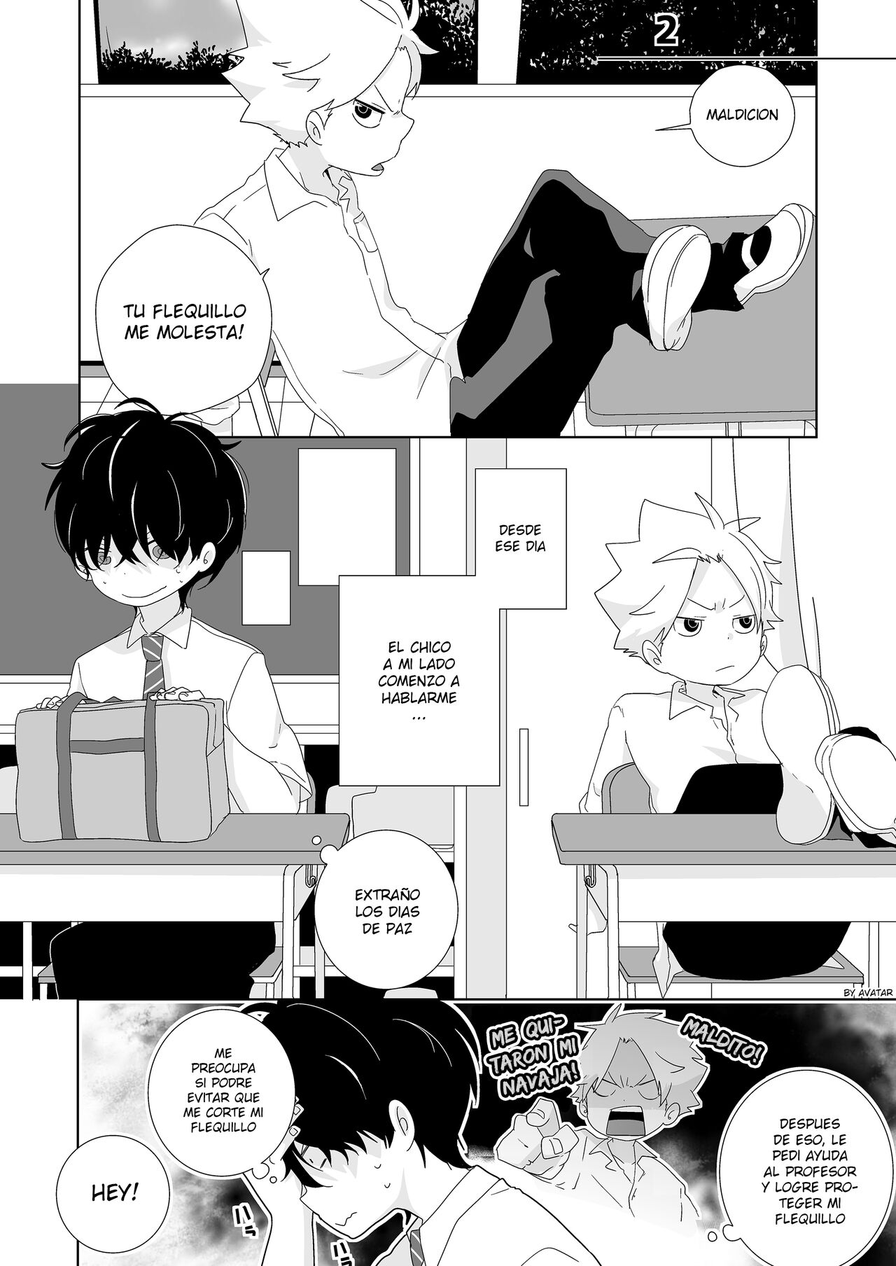 InCha-kun to Furyou-kun | The Troublemaker and the Nerd page 3 full