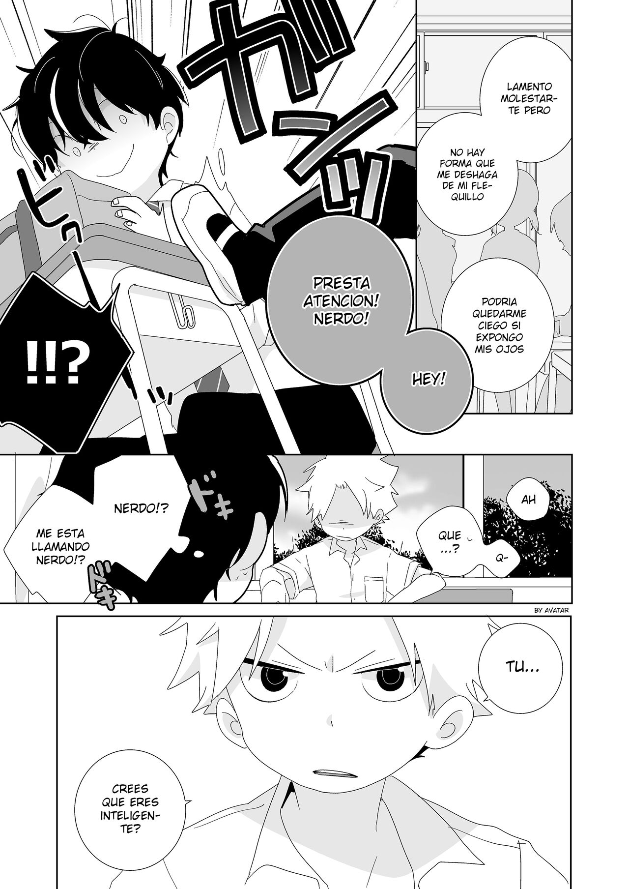 InCha-kun to Furyou-kun | The Troublemaker and the Nerd page 4 full