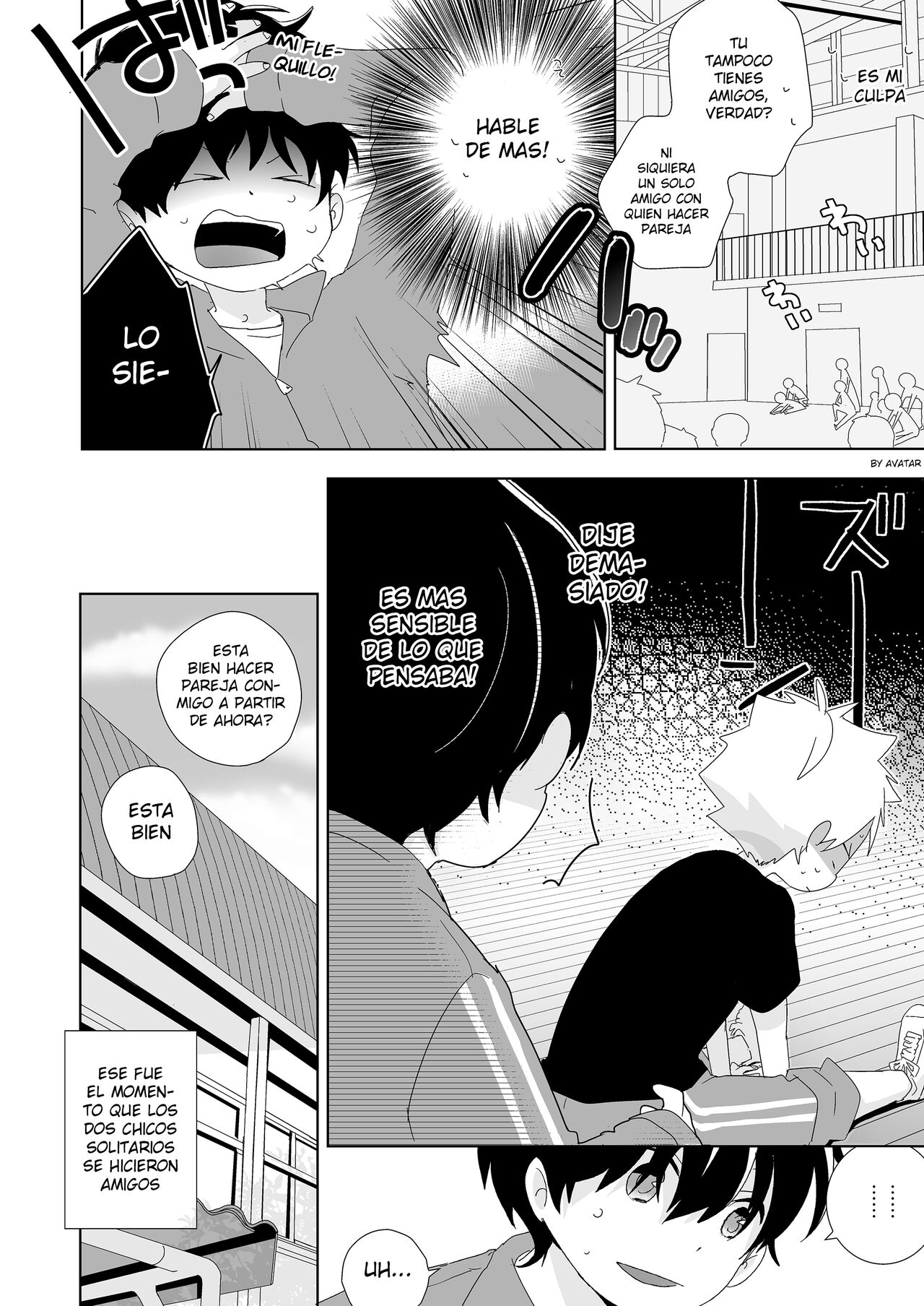 InCha-kun to Furyou-kun | The Troublemaker and the Nerd page 7 full