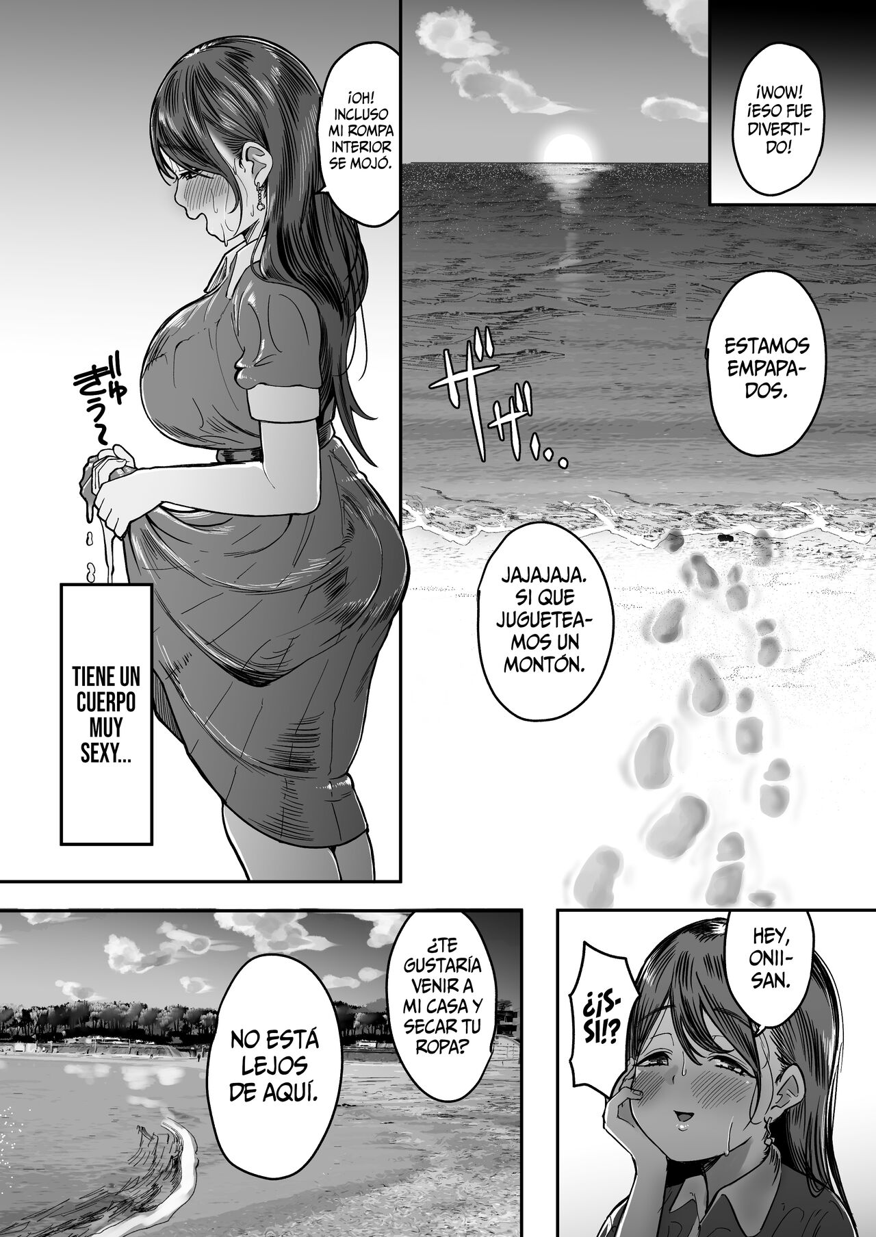 Konna ni Seiyoku Tsuyoi Oneesan dato Wakatte Itara Ie Made Tsuiteikanakatta!! | ¡¡Si Hubiese Sabido que era una Onee-san con un Deseo Sexual tan Grande, Nunca la Hubiera Seguido hasta su Casa!! page 11 full