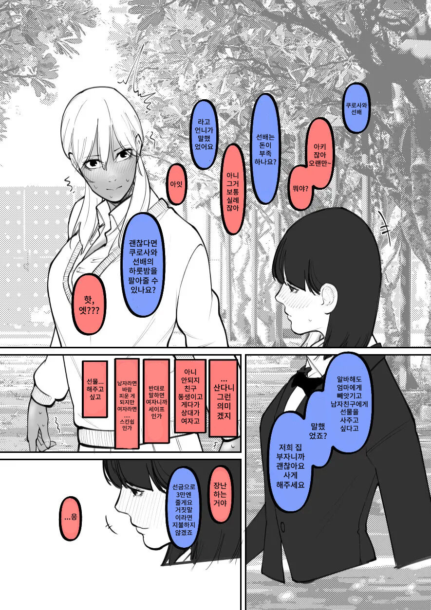 Kuro Gal ga Okane de Kawarete Dorei ni! | 흑갸루를 돈으로 사서 노예로! page 3 full