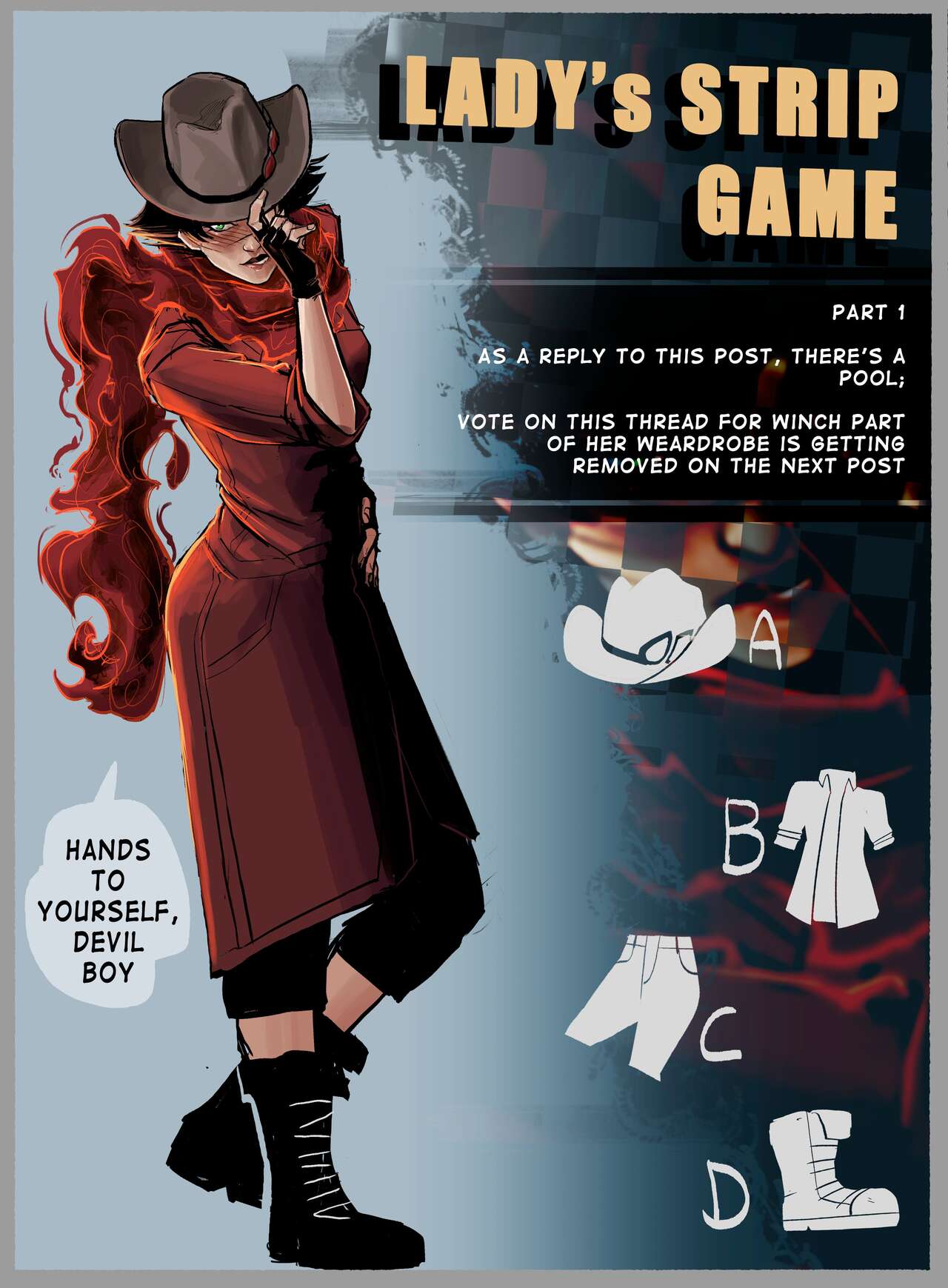 Lady's Strip Game page 1 full