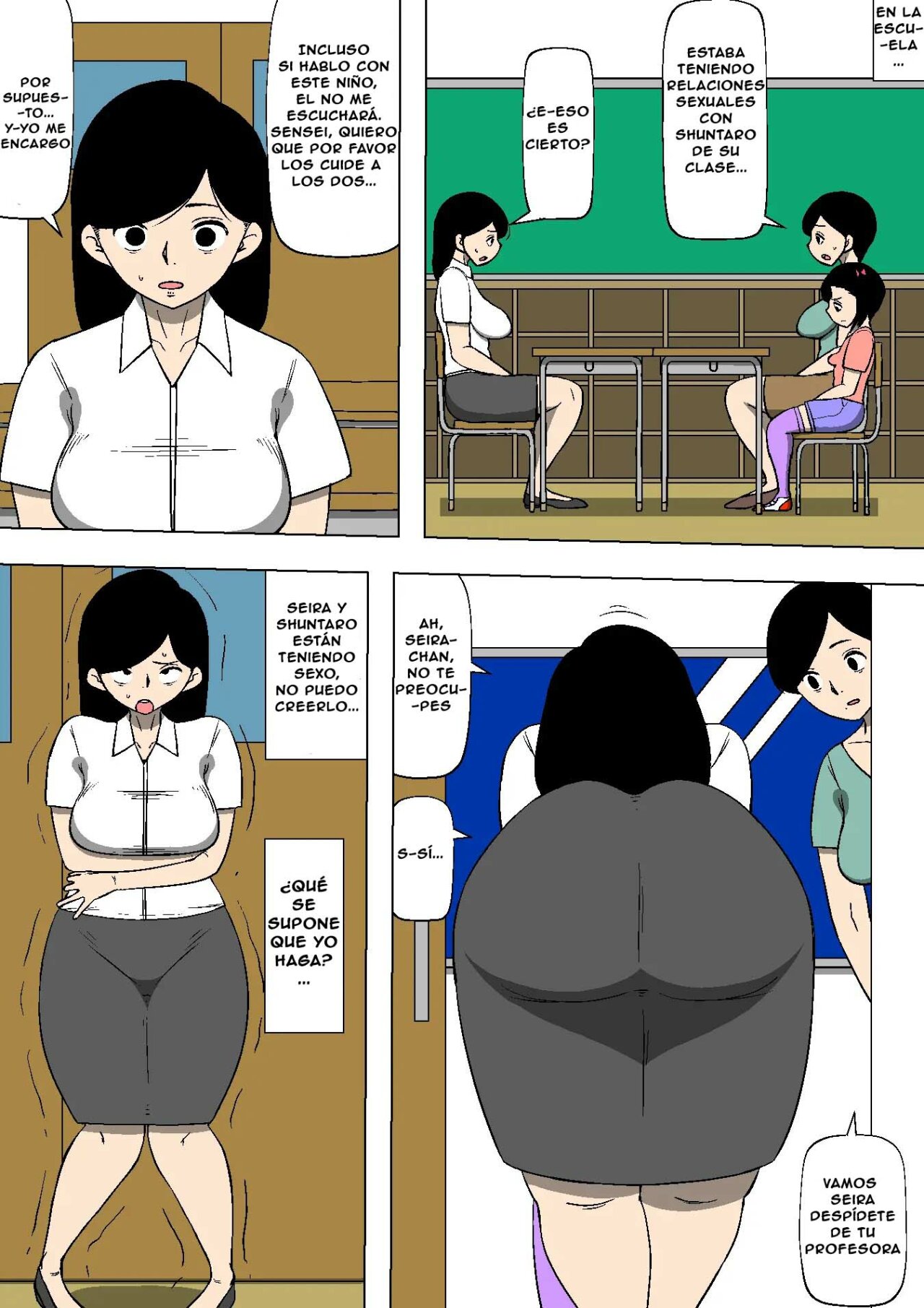 Tsuma ga Musume no Tomodachi to SEX shite ita | Mi esposa tuvo sexo con el  amigo de mi hija - Page 7 - Comic Porn XXX