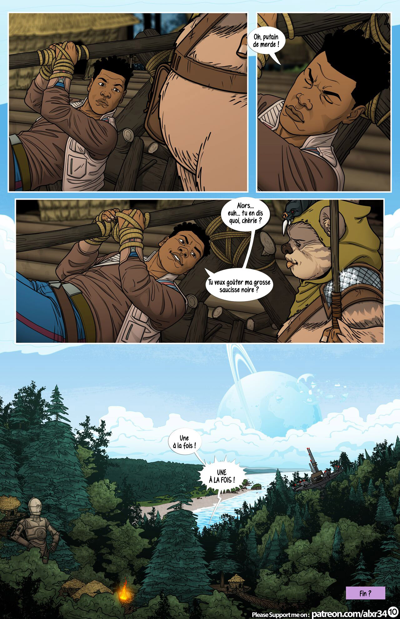 Star Wars : A Complete Guide to Ewok Sex - Jungle Love page 11 full