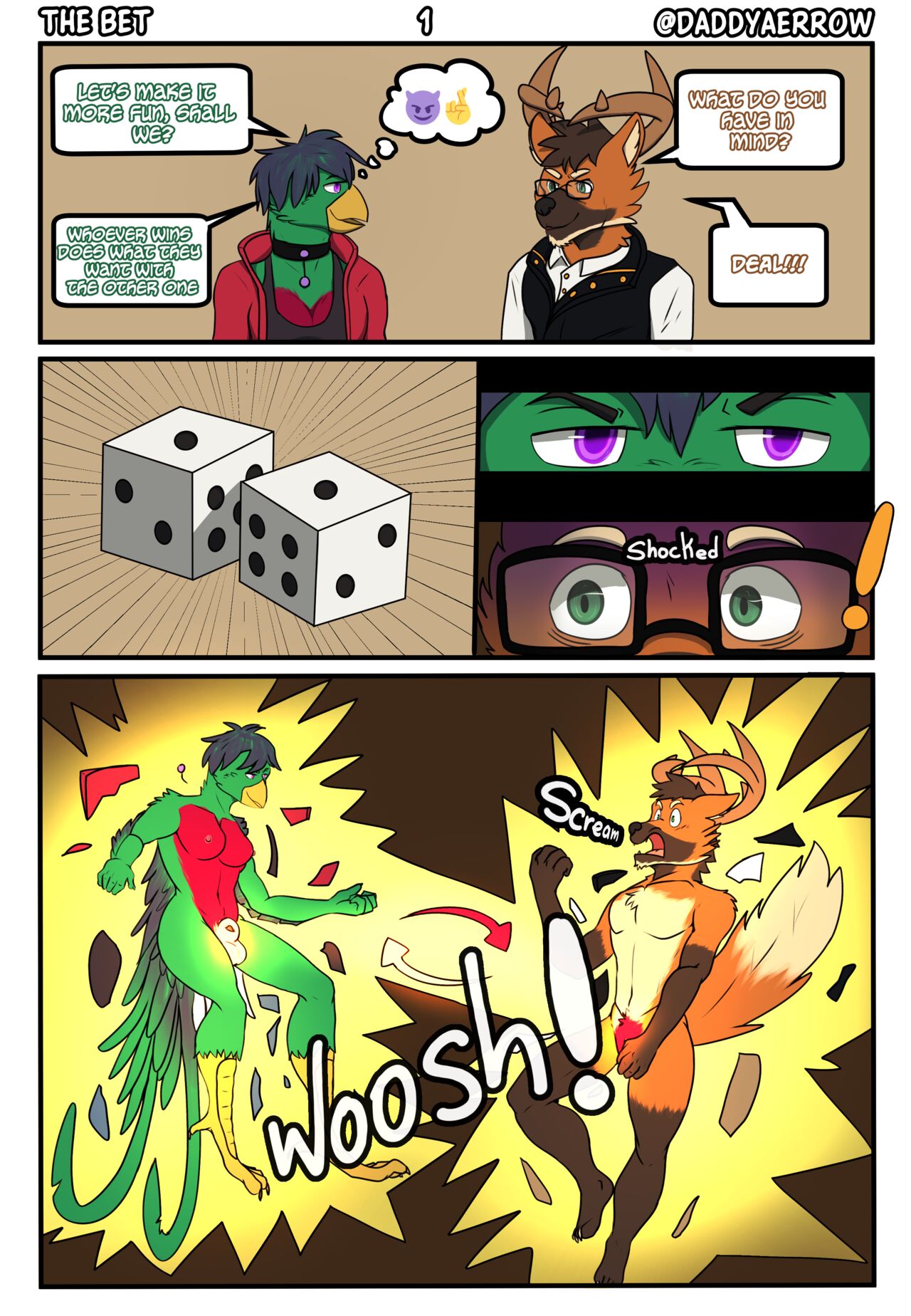 Short Comics page 1 full