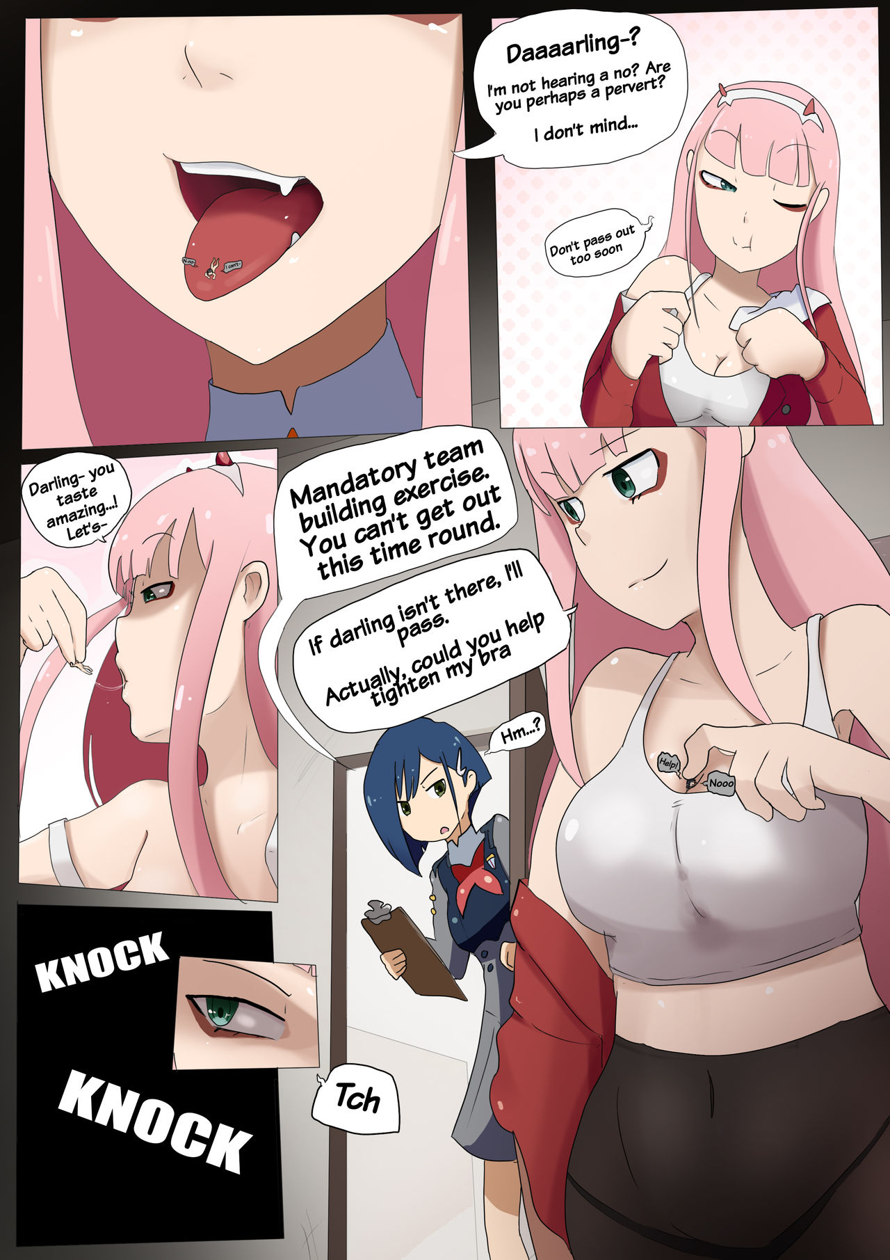 Don't Flatten me Zero Two! page 4 full