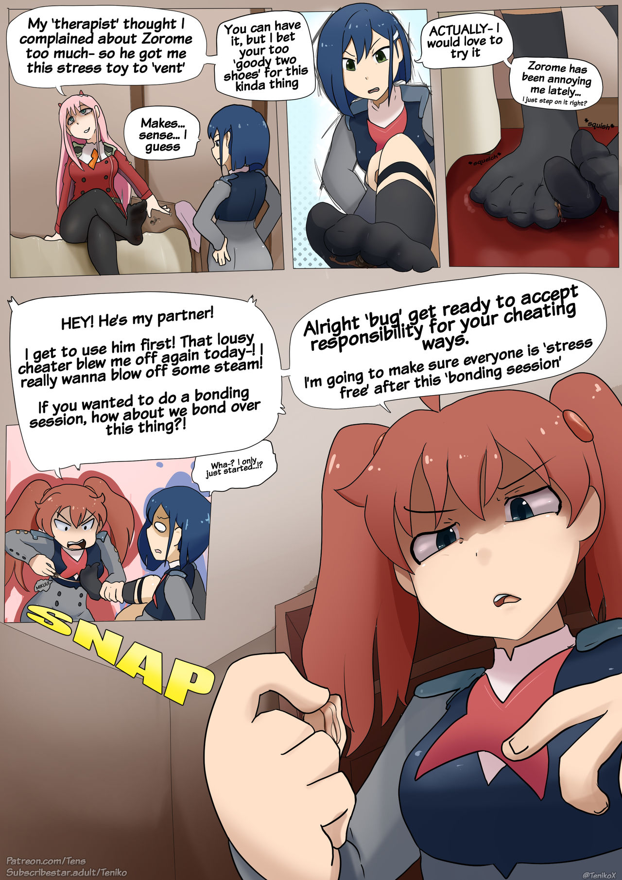 Don't Flatten me Zero Two! page 9 full