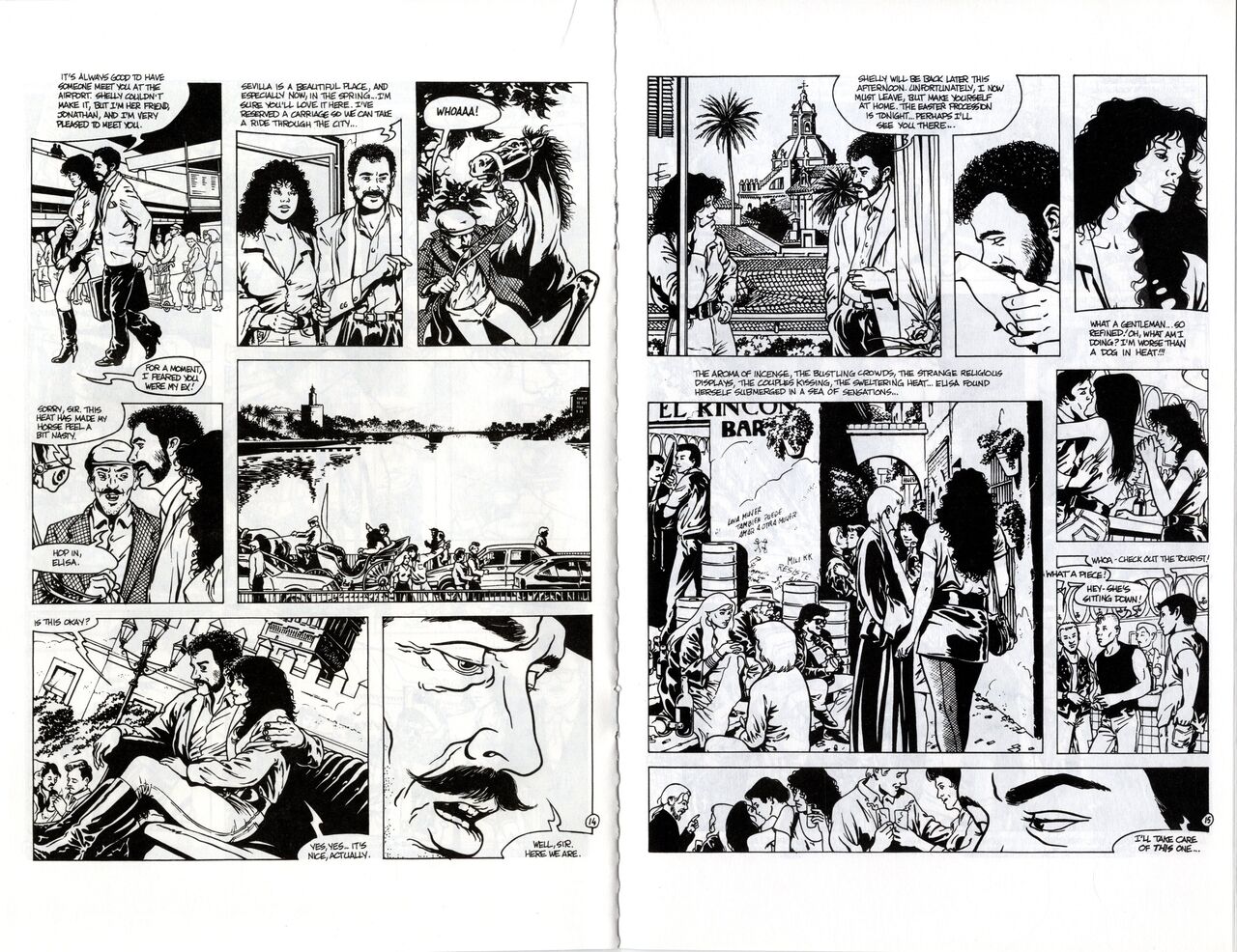 HOT LIPS: Elisa - Volume 1 page 9 full