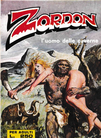 Zordon N.6 - L'homme des cavernes [French] cover