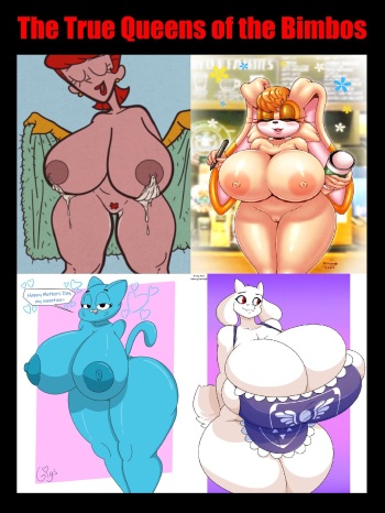 The True Queens of the Bimbos Super Sexy Porn Star Milf Bimbos (Porn Hentai) cover