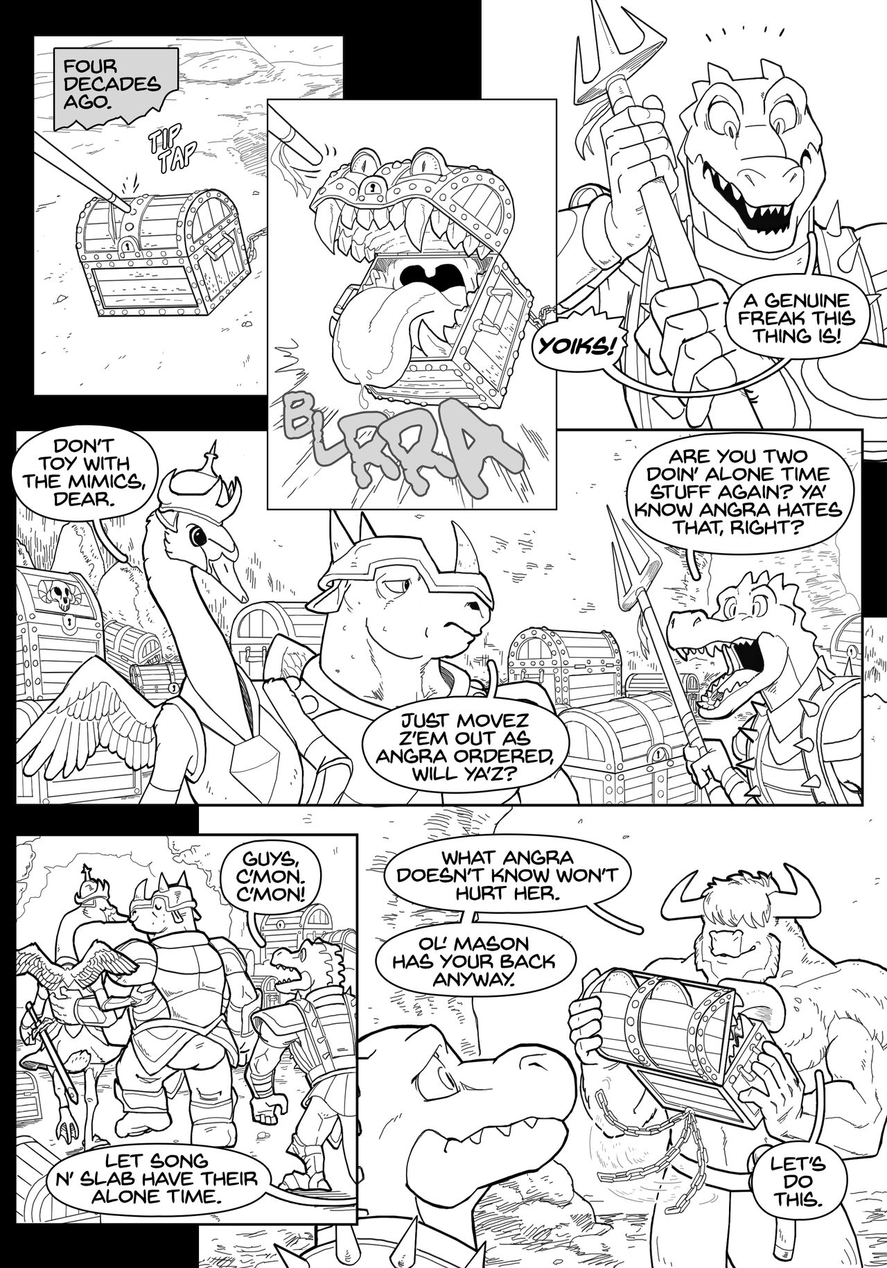 Master Beasts 2 page 1 full