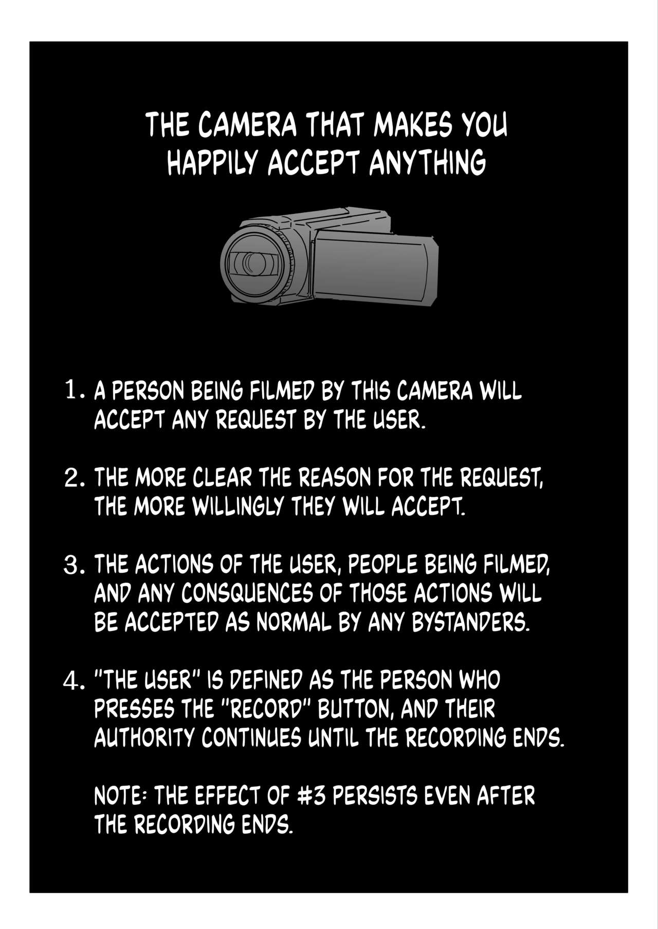 Utsuru to Norinori de Nandemo Ukeirechau Video Camera | The Video Camera that Makes You Happily Accept Anything page 5 full