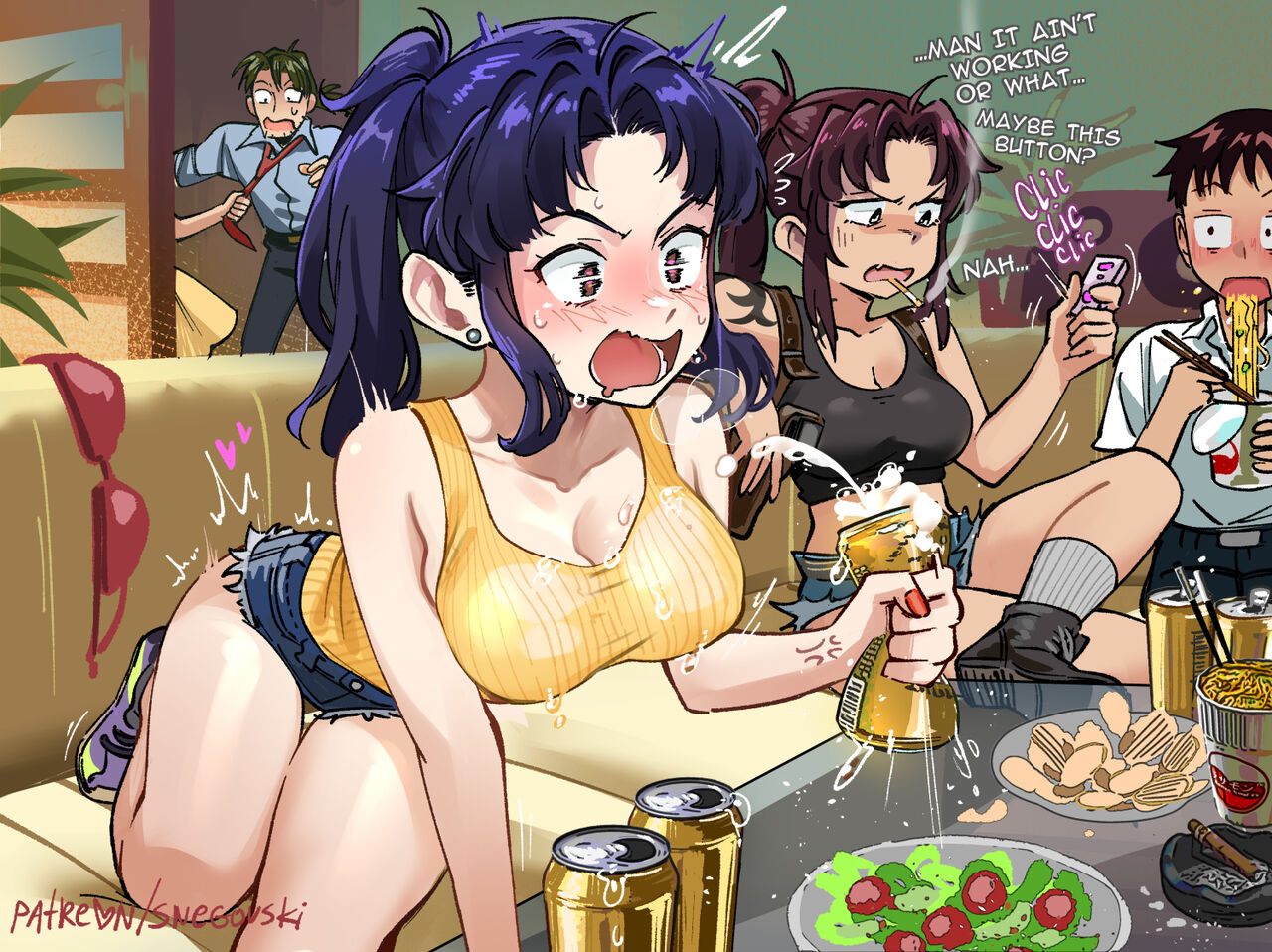 Misato/Revy's Favorite Mixtape🎷 page 2 full
