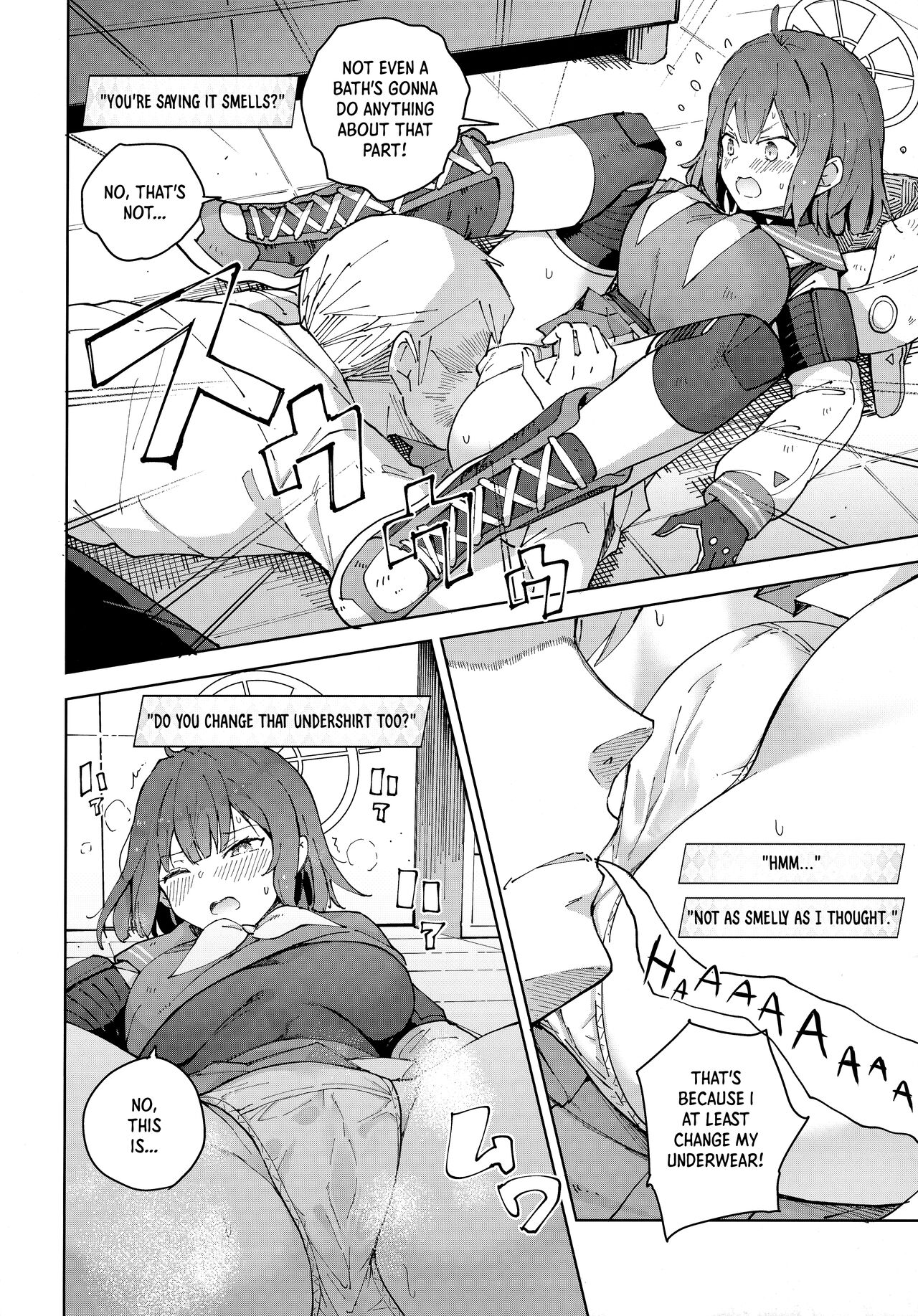 Saki o Suinagara H suru Hanashi | That Time I Boned Saki While Getting a Nice Whiff of Her page 9 full