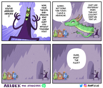 Arlokk the Atrocious Webcomic cover