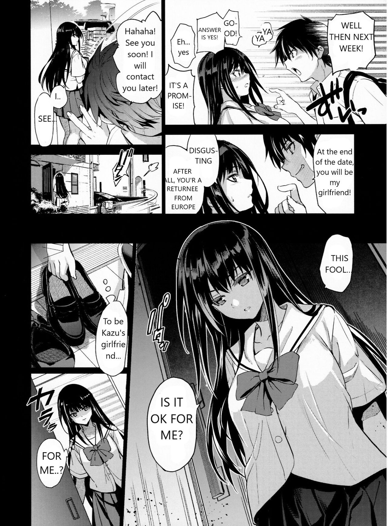 Neighborhood Sacrifice  2 -  A Childhood Friend Who Is Forced To Have Compensated Dating By Her Father -  Otonari no Nie - Chichi ni Enko o Shii Rareru Osananajimi page 6 full