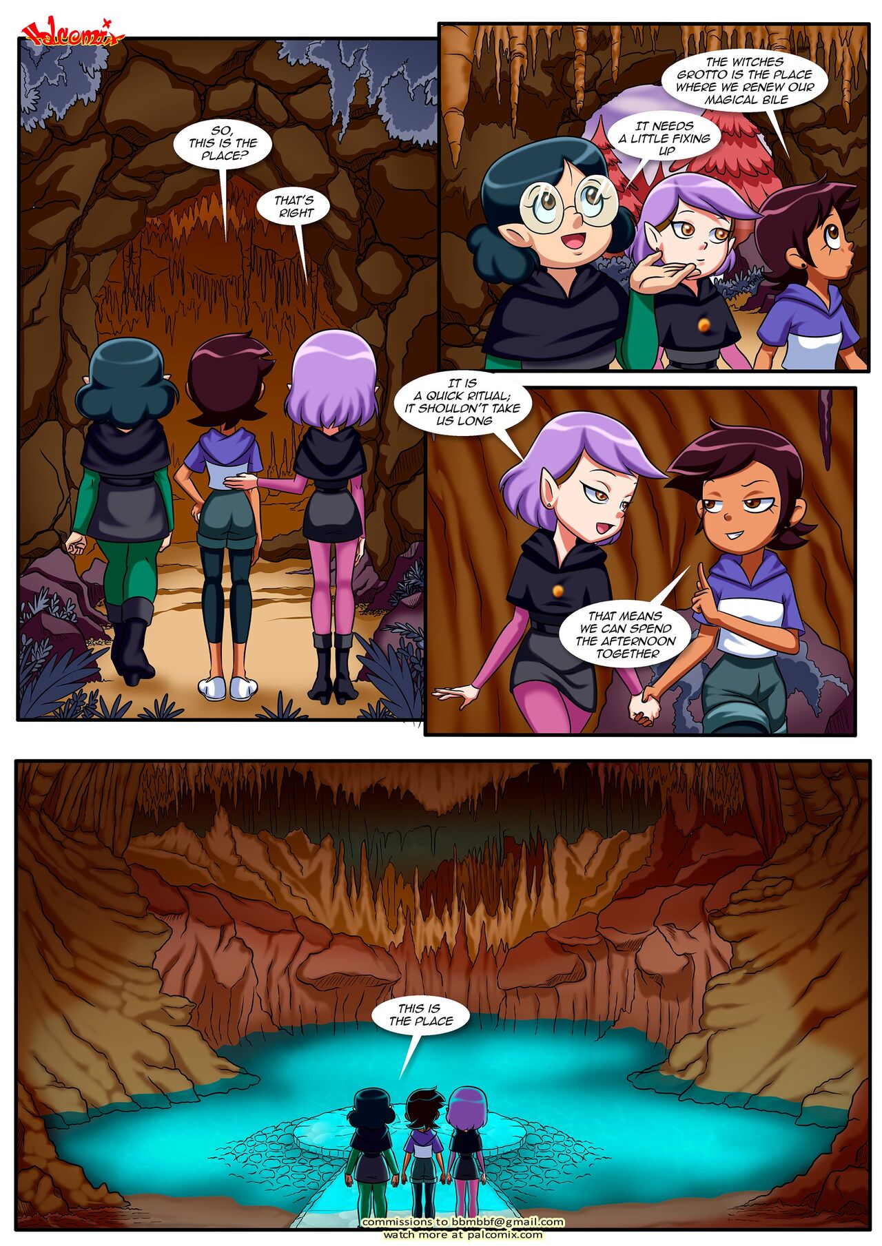 Witch's Grotto ongoing page 2 full
