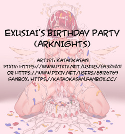 Exusiai's Birthday Party