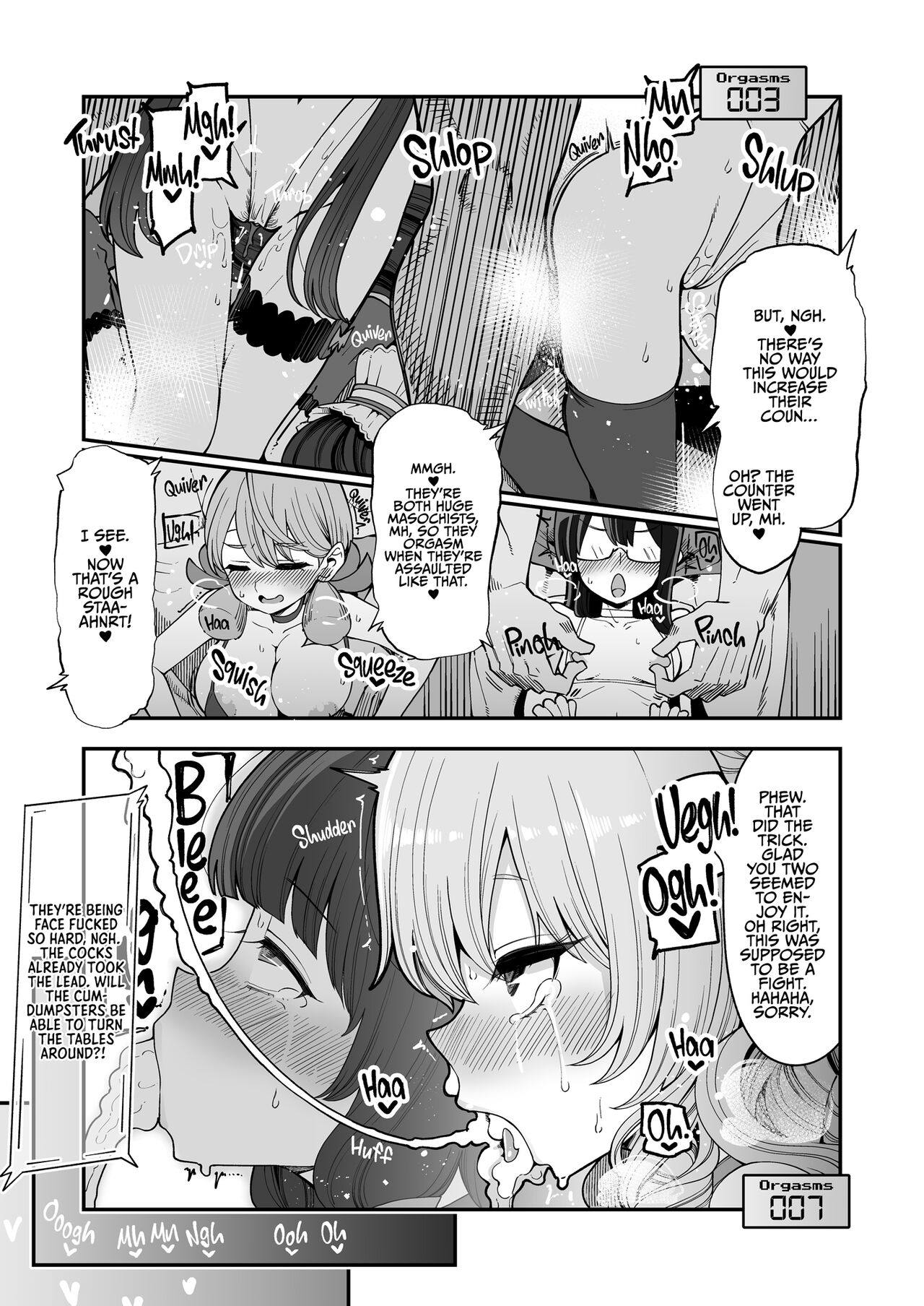 Mizuho & Kashima VS Ochinpo | Mizuho and Kashima vs Cocks page 11 full