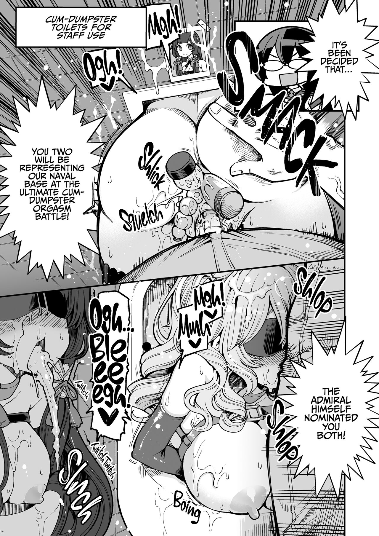Mizuho & Kashima VS Ochinpo | Mizuho and Kashima vs Cocks page 5 full