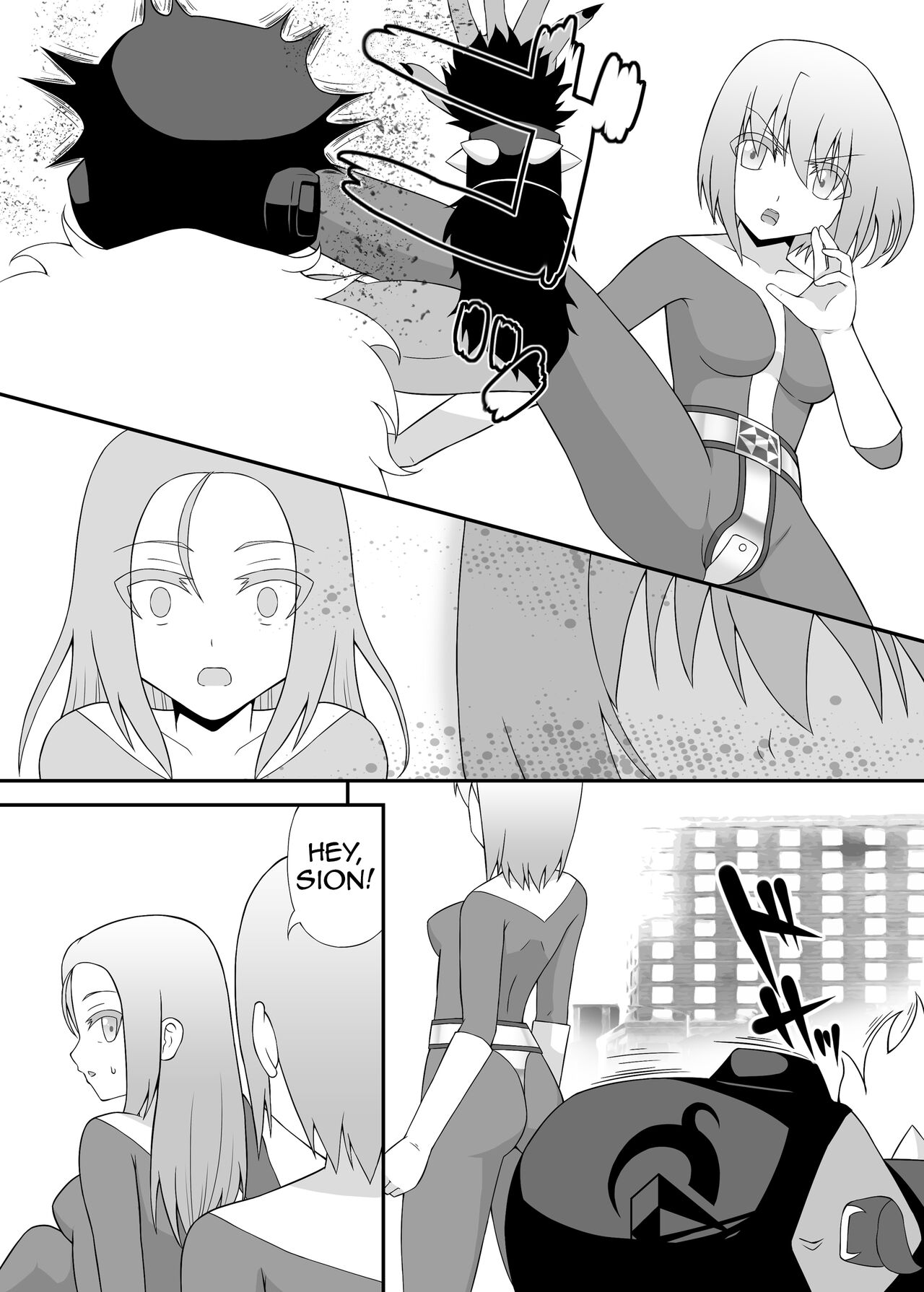 Teisou Sentai Virginal Colors Ch.1 | Chastity Sentai Chaste Colors Ch.1 page 5 full