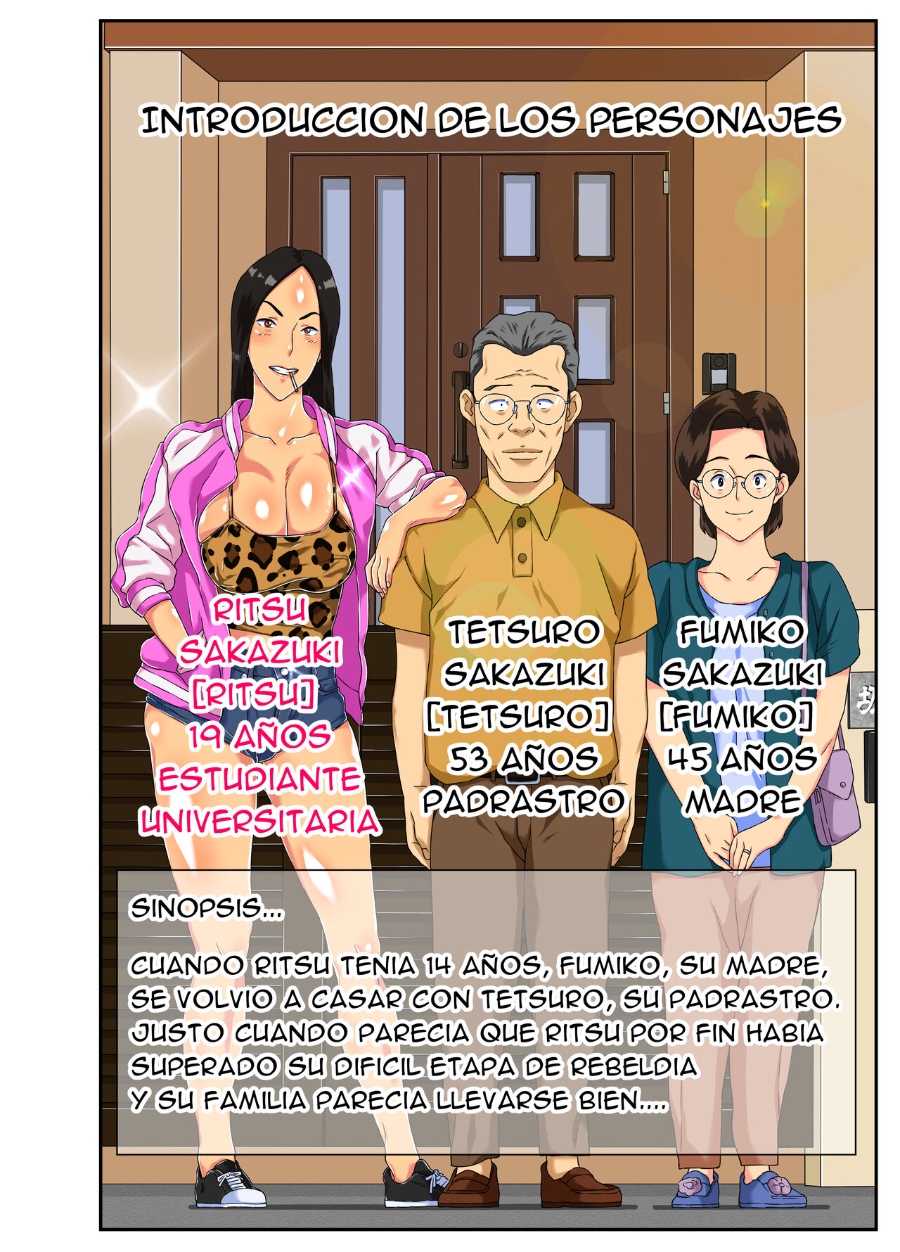 Yabai yo!! Bakunyuu Yankee Musume Ricchan! | ¡Dios mío Rii-chan! ¡¡Mi hija de grandes Tetas es una Delincuente!! page 2 full