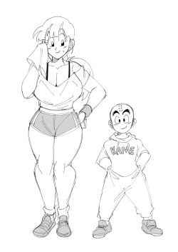 Chichi x Krillin Workout