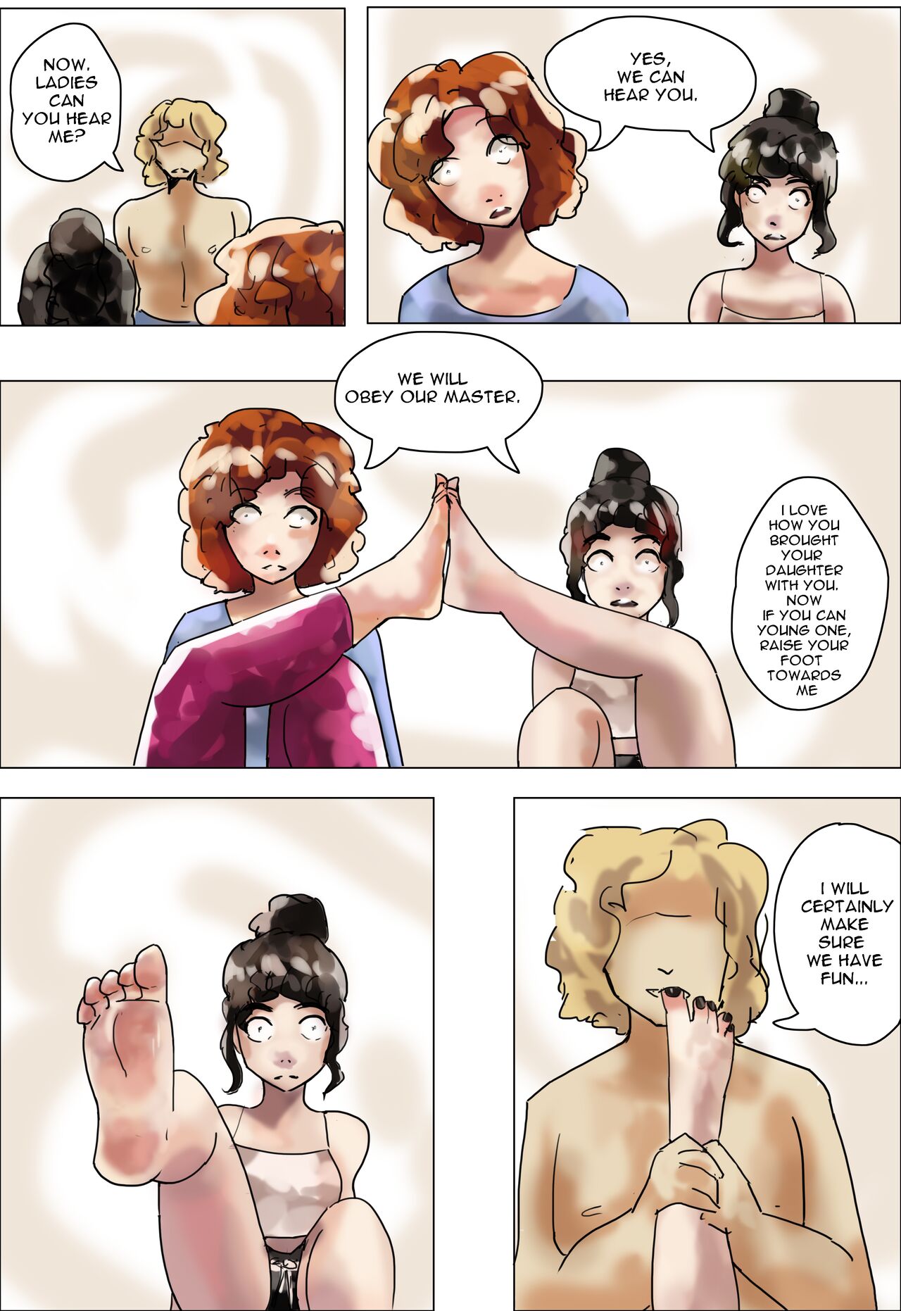 Hypno Yoga: Mother and daughter page 2 full