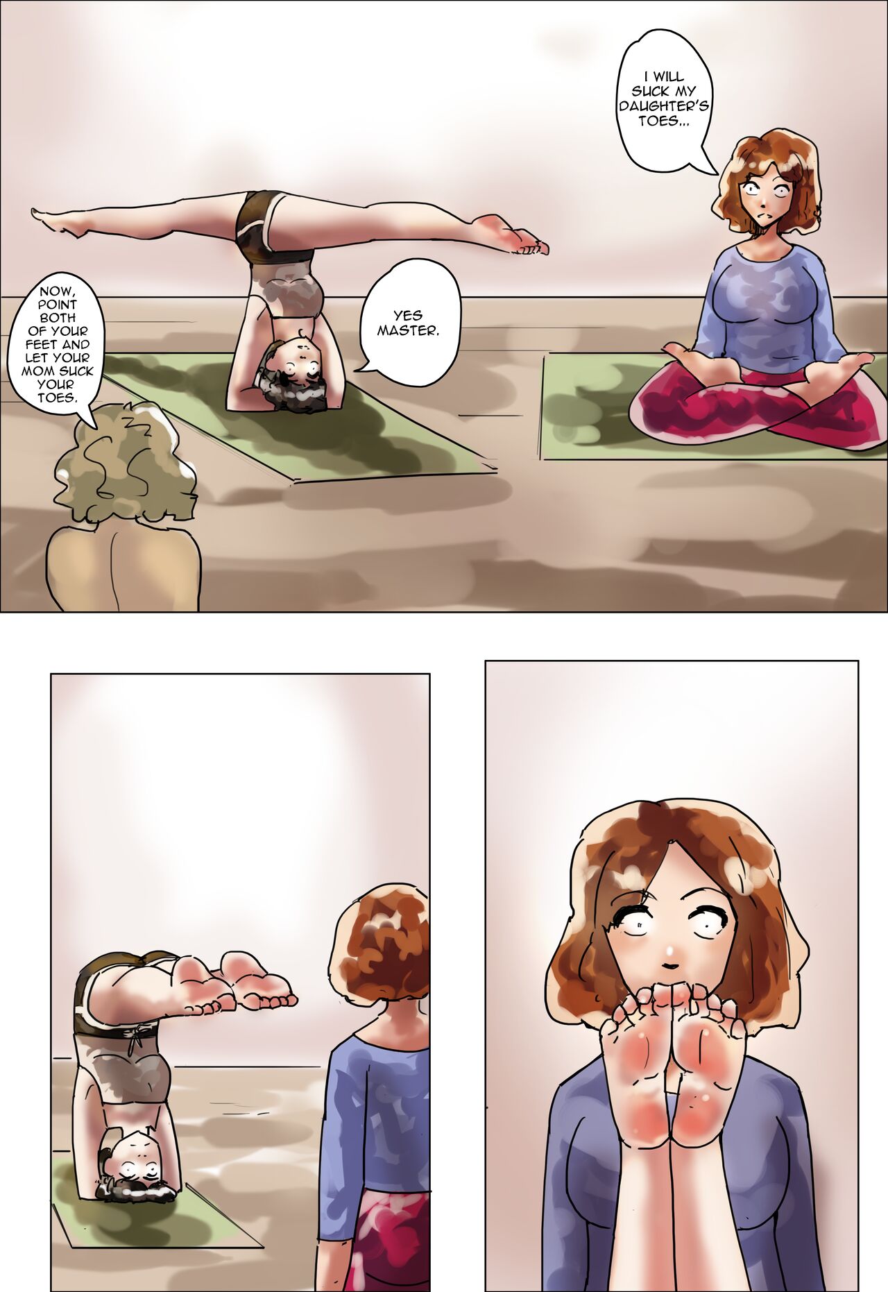 Hypno Yoga: Mother and daughter page 4 full