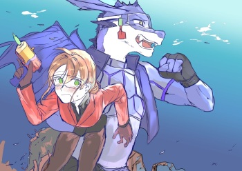 [Betukusa] Ryuu to Hito no Buddy Sukebe cover