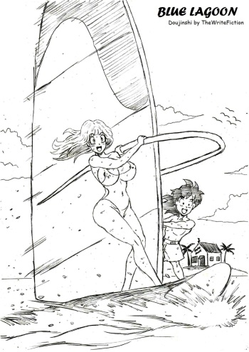 [TheWriteFiction] Blue Lagoon (Dragon Ball Z) cover