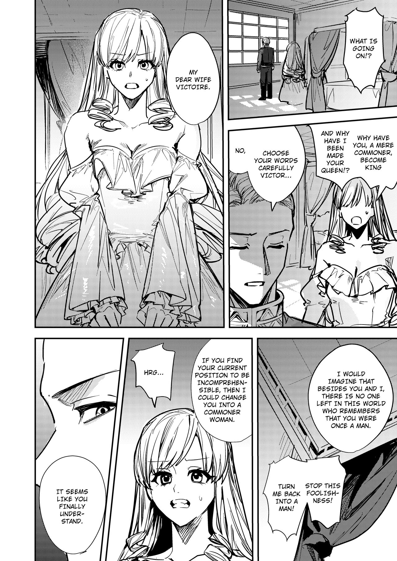 Ubawareta Tachiba ~Ou kara Ouhi e to Kaerareta Ore~ | My Stolen Place ~Transformed From King to Queen~ page 9 full