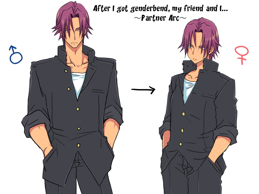 Seitenkango, Shinyuu to ～Aibou Hen～| After I got genderbend, my friend and I... page 1 full