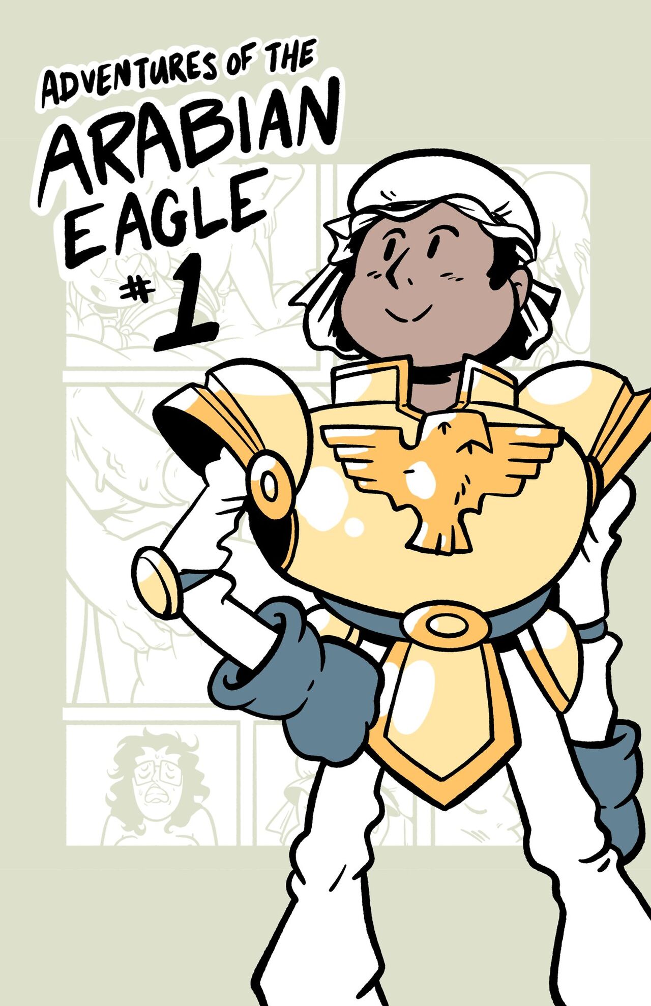 Adventures of the Arabian Eagle #1 page 1 full